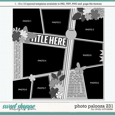 Cindy's Layered Templates - Photo Palooza 231 by Cindy Schneider