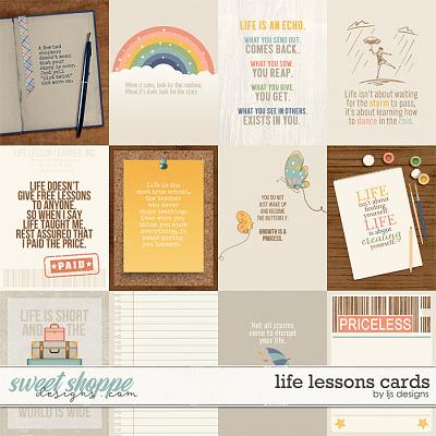 Life Lessons Cards by LJS Designs  