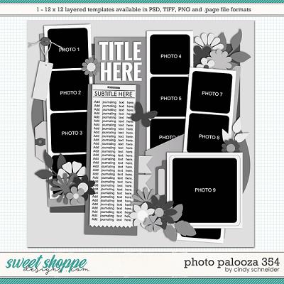 Cindy's Layered Templates - Photo Palooza 354 by Cindy Schneider