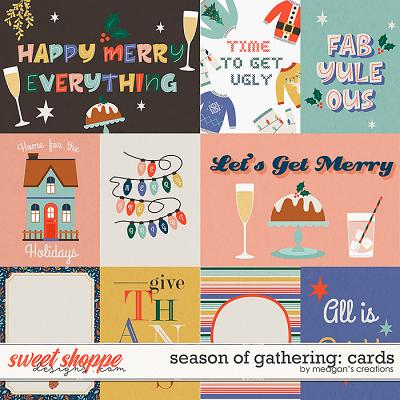Season of Gathering: Cards by Meagan's Creations