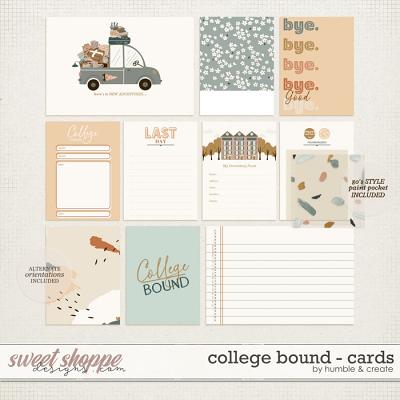 College Bound | Journal Cards - by Humble and Create