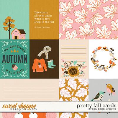 Pretty Fall Cards by Kelly Bangs Creative