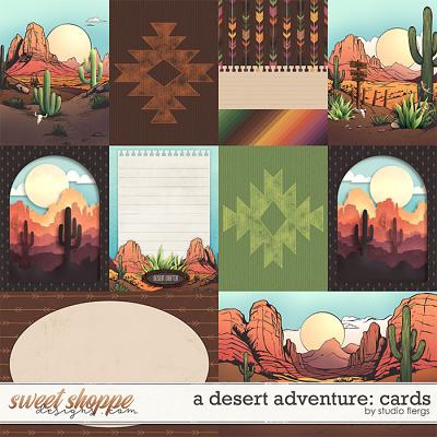 A Desert Adventure: CARDS by Studio Flergs