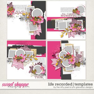 LIFE RECORDED | TEMPLATES by The Nifty Pixel & Lynn Grieveson Designs