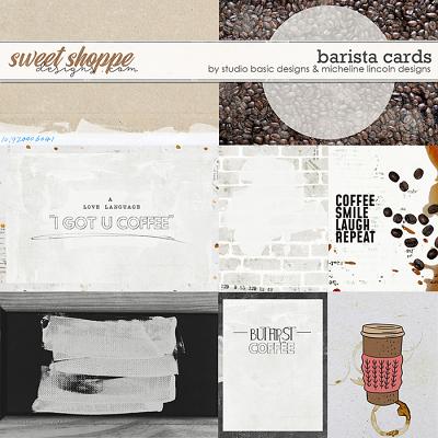 Barista Cards by Studio Basic and Micheline Lincoln Designs