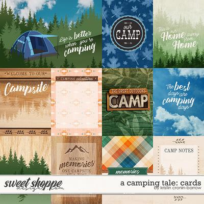 A Camping Tale: Cards by Kristin Cronin-Barrow