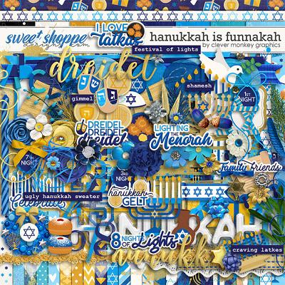 Hanukkah is Funnakah by Clever Monkey Graphics