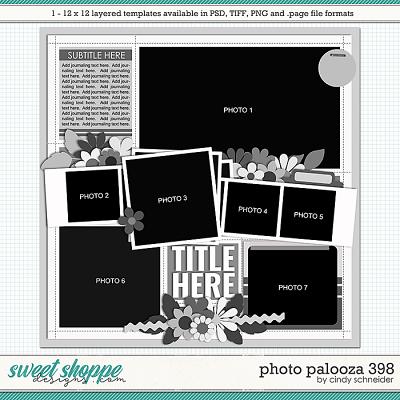 Cindy's Layered Templates - Photo Palooza 398 by Cindy Schneider