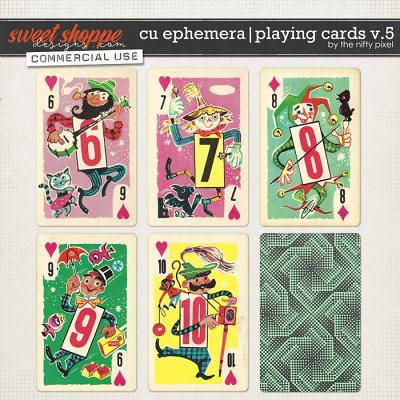 CU EPHEMERA | PLAYING CARDS V.5 by The Nifty Pixel