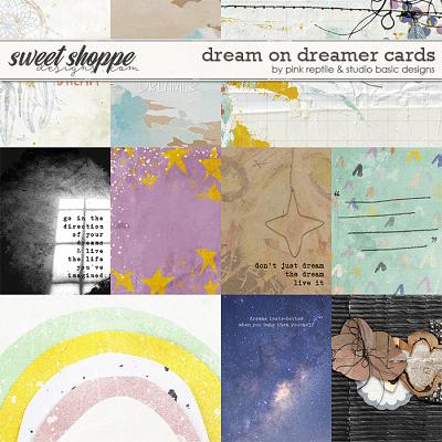 Dream On Dreamer Cards by Pink Reptile Designs & Studio Basic