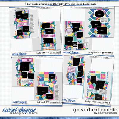 Cindy's Layered Templates - Go Vertical Bundle by Cindy Schneider