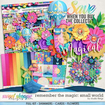 Remember the Magic: SMALL WORLD- COLLECTION & *FWP* by Studio Flergs