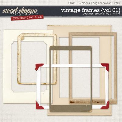 Vintage Frames {Vol 01} by Christine Mortimer