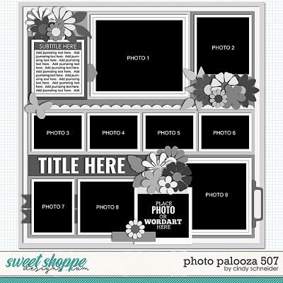 Cindy's Layered Templates - Photo Palooza 507 by Cindy Schneider