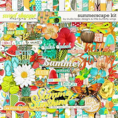 Summerscape Kit by Studio Basic and Little Butterfly Wings