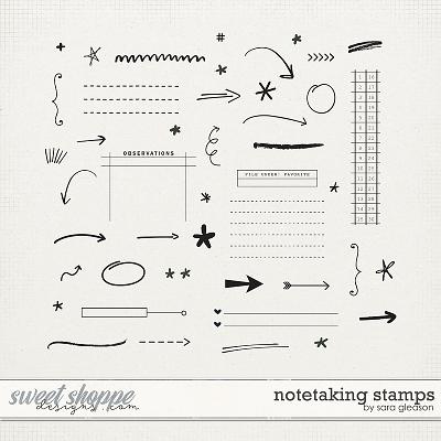 Notetaking: Stamps by Sara Gleason