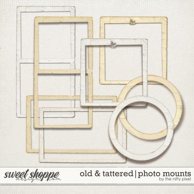 OLD & TATTERED | PHOTO MOUNTS by The Nifty Pixel