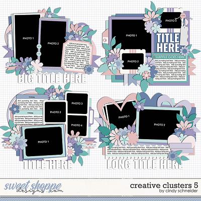 Cindy's Layered Templates - Creative Clusters 5 by Cindy Schneider