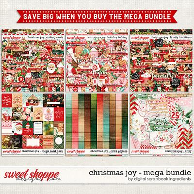Christmas Joy Mega Bundle by Digital Scrapbook Ingredients