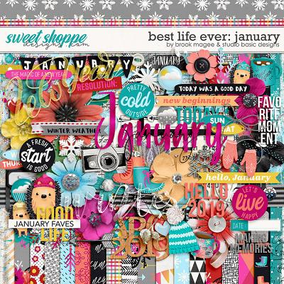 Best Life Ever: January Kit by Brook Magee and Studio Basic