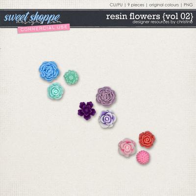 Resin Flowers {Vol 02} by Christine Mortimer