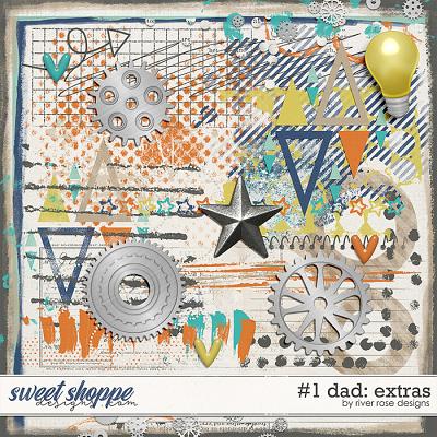 Number 1 Dad: Extras by River Rose Designs