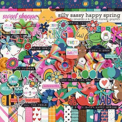 Silly Sassy Happy Spring by Clever Monkey Graphics & Amanda Yi 