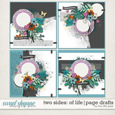 TWO SIDES : OF LIFE | PAGE DRAFTS by The Nifty Pixel