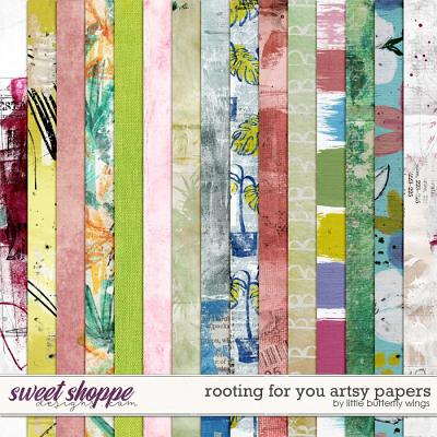 Rooting for you artsy papers by Little Butterfly Wings