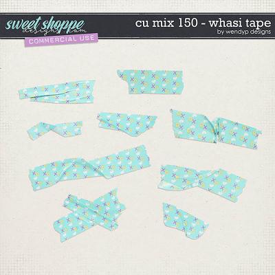 CU Mix 150 - X&O Washitape by WendyP Designs