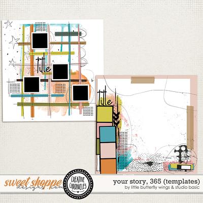 Creative Chronicles: YourStory, 365 Templates by Little Butterfly Wings & Studio Basic