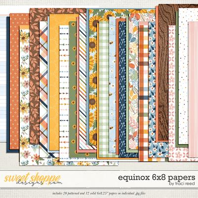 Equinox 6x8 Papers by Traci Reed
