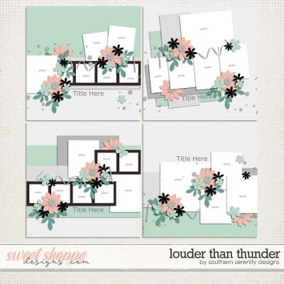 Louder Than Thunder Layered Templates by Southern Serenity Designs
