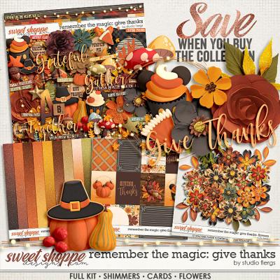 Remember the Magic: GIVE THANKS- COLLECTION & *FWP* by Studio Flergs