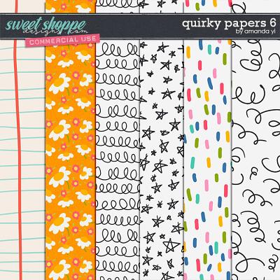 CU Quirky Papers 6 by Amanda Yi