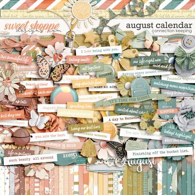 August Calendar Kit by Connection Keeping
