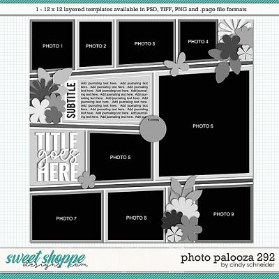 Cindy's Layered Templates - Photo Palooza 292 by Cindy Schneider