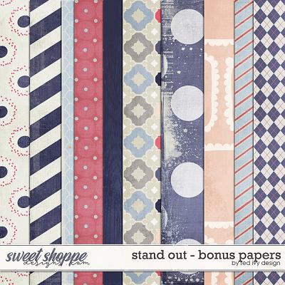 Stand Out - Bonus Papers by Red Ivy Design