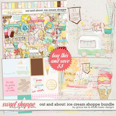 Out and About: Ice Cream Shoppe Bundle by Grace Lee and Studio Basic Design