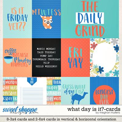 What Day Is It?-Card Pack by Meghan Mullens