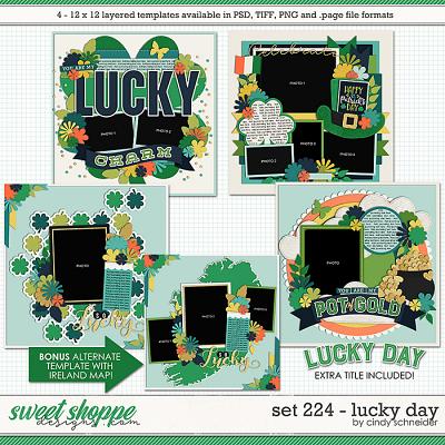 Cindy's Layered Templates - Set 224: Lucky Day by Cindy Schneider