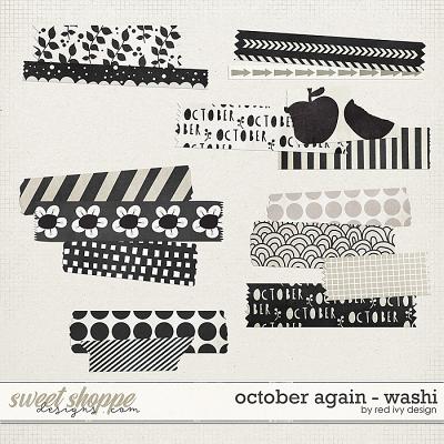 October Again - Washi Tape by Red Ivy Design