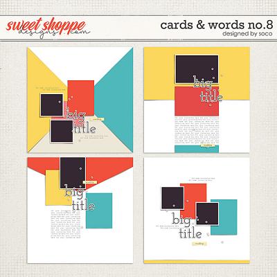 Cards & Words No. 8 | Designed by Soco