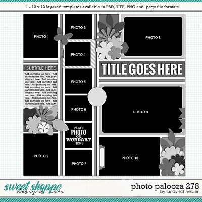 Cindy's Layered Templates - Photo Palooza 278 by Cindy Schneider