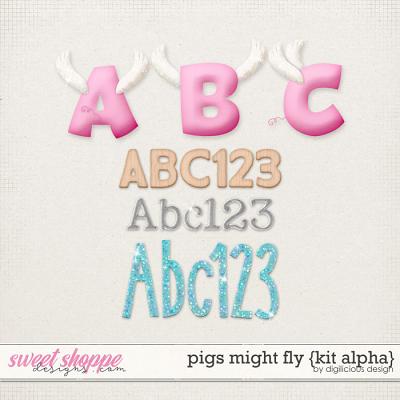 Pigs Might Fly {Alphas} by Digilicious Design