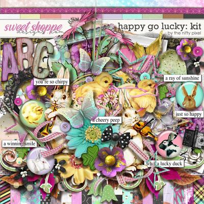 HAPPY GO LUCKY | KIT by The Nifty Pixel