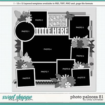 Cindy's Layered Templates - Photo Palooza 81 by Cindy Schneider