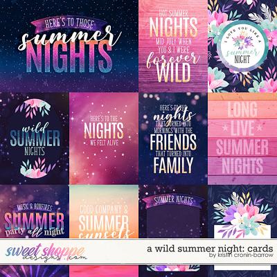 A Wild Summer Night: Cards by Kristin Cronin-Barrow