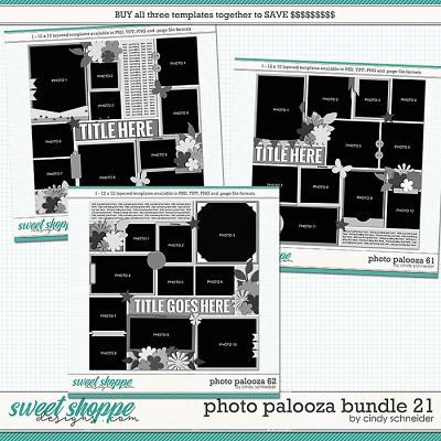 Cindy's Layered Templates - Photo Palooza Bundle 21 by Cindy Schneider