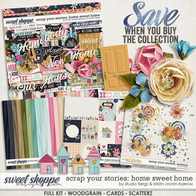 Scrap Your Stories: Home Sweet Home- BUNDLE by Studio Flergs & Kristin Cronin-Barrow